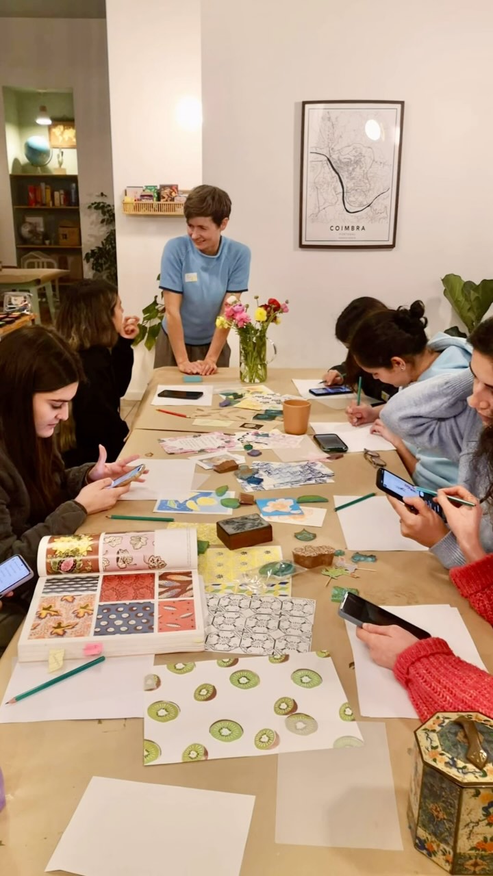 Mary Whalley hosting a workshop